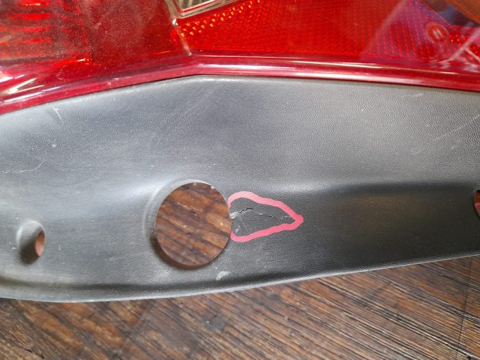 Renault Clio III. Jobb hátsó lámpa - Image 2